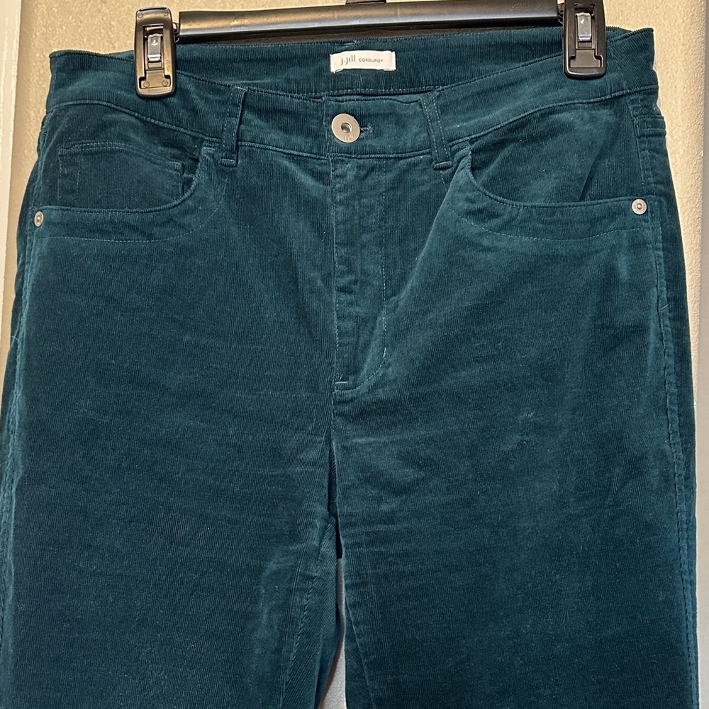 J. Jill Deep Teal Corduroy Pants - Picture 3 of 5
